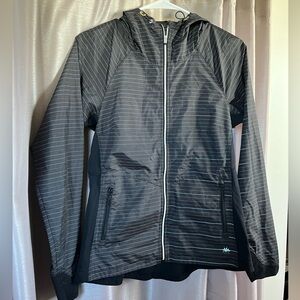 Athleta Hooded Reflective Running Jacket - sz S